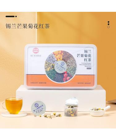  HQZMCTE Mango Black Tea 30 Small Boxes Health Tea 555g (19.57oz) Boxed Quality Products Fruit Tea Leaf Tea Combined Tea - Buy Online on GoSupps.com