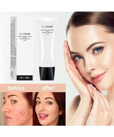 VYOFLA Skin Tone Adjusting CC Cream SPF 43 - Colour Correcting & Moisturizing for Mature Skin - Oil-Free & Invisible Pore - Natural Shade - 0.04 oz - Buy Online on GoSupps.com