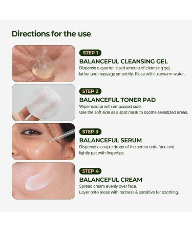 Torriden BALANCEFUL Cica Trial Kit | Vegan Gotu Kola Skincare 4-Step Regimen | Hypoallergenic Korean Skincare for All Skin Types - Buy Online on GoSupps.com