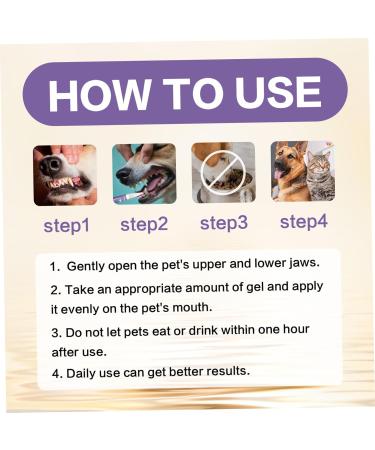 Cat Toothbrushes 2Pcs Pet Oral Repair Gel 20g Pet Oral Repair Gel for Dogs Cats Pet Mint Breath Freshener Tooth Pen Removing Tartar Pet Toothpaste for Dog Cat - Buy Online on GoSupps.com