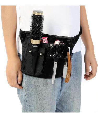 Jadeshay Professional Barber Tool Bag | Black Hairdresser Salon Tool Bag with Belt & Scissors Pocket - Ideal for International Shipping - Buy Online on GoSupps.com
