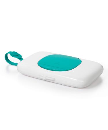 OXO Tot On-the-Go Wipes Dispenser, Teal, 1 Count (Pack of 1)