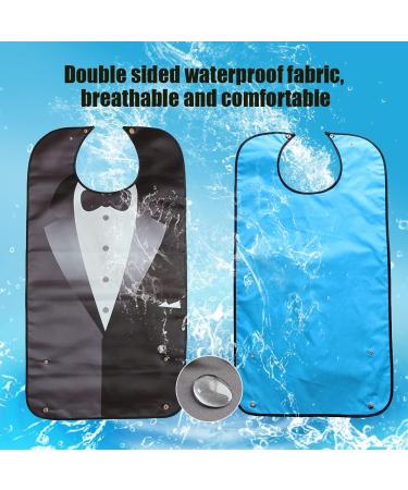 Funny Adult Bibs for Men | Waterproof Bandana Bibs for Eating | Ideal Gifts for Elderly - 1 pc - Buy Online on GoSupps.com