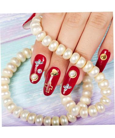 FRCOLOR Calcomanias Para U as 18 Boxes Nail Art Accessories Nail Accessories Charms Daisy Hair Accessories 3d Bling Ornaments Rhinestone Decor Nail Art Decals Disc Plastic Alloy White - Buy Online on GoSupps.com