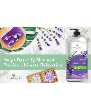 Lavender Body Wash 16 oz - Moisturizing Acne Treatment - Brightens & Clears Skin - For Women & Men - 16 Fl Oz - Buy Online on GoSupps.com