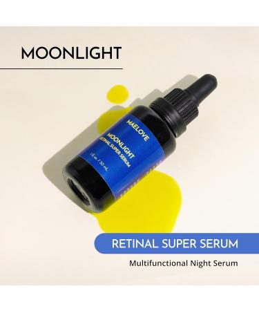 MAELOVE Moonlight Advanced Retinal Serum - 10x Stronger Retinol for Wrinkles Dark Spots & Firmness | Vegan & Cruelty-Free - 1.0 fl oz - Buy Online on GoSupps.com