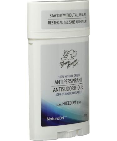 Green Beaver All Natural Body Deodorant Paraben & Aluminum-Free For Normal & Sensitive Skin Freedom 1-pack Freedom (1 Pack) - Buy Online on GoSupps.com