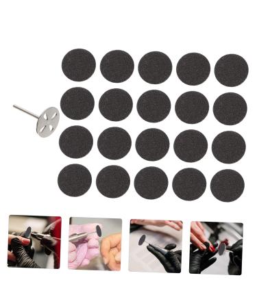FOMIYES 2 Sets Nail Polishing Sheets Stainless Steel Disc sandpaper disc pad sanding discs power tool electric nail file drill bits for nails Electric Grinding Accessories stone major - Buy Online on GoSupps.com