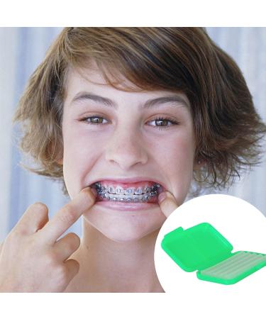 MorTime 12 PACK Dental Wax with Colorful Storage Cases - 60 Orthodontic Wax Strips for Braces & Aligners - Buy Online on GoSupps.com