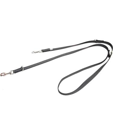 IDC Adjustable Leash with Double Snap Hook | Color & Gray 20mm x 2.2m - Durable & Stylish for International Shipping - Buy Online on GoSupps.com