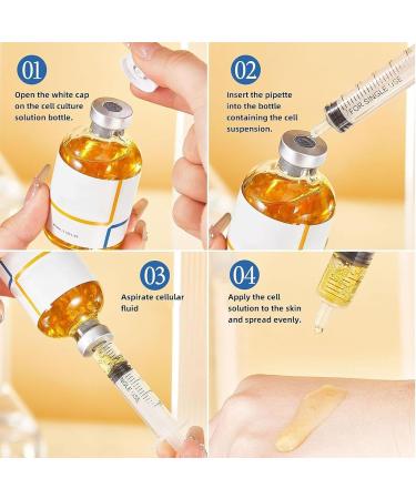 Salmon water light antiwrinkle serum improves the barrier function of the face hydrates and hydrates lifts and firms the skin facial serum for women nongreasy 1PCS - Buy Online on GoSupps.com