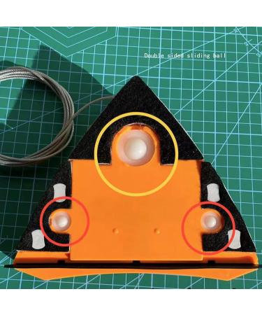 YSFHYAN Window Cleaner Glass Wiper Magnetic Cleaning Tools Useful Surface Cleaning Brush For High-rise Double Glazed Windows 20-46mm Thickness Perfect For Cleaning Home Window Car Window - Buy Online on GoSupps.com