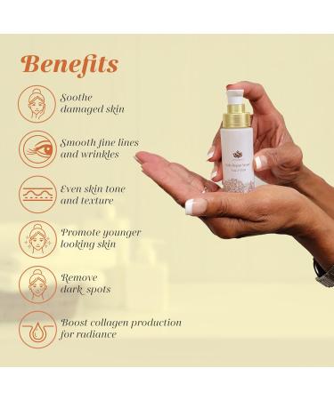 Shop Shankara Daily Repair Serum with Rose & Algae - Hydrating Serum for Dry Skin | Rejuvenate & Smooth Your Face (30ml - Buy Online on GoSupps.com