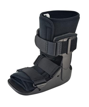 Short Fracture Walker Boot - Ideal for Stable Foot and Ankle Fracture Achilles Tendon Surgery Acute Ankle Sprains Post Op Care (Large (Shoe Size 10-11.5)) L (Pack of 1)