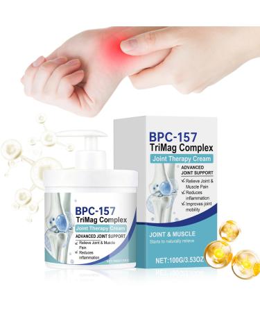 wiroouia Knee Joint Relief Cream - 100g Joint & Muscle Relief Cream - Soothing Ankle & Wrist Balm | For Back Shoulders Neck Arm