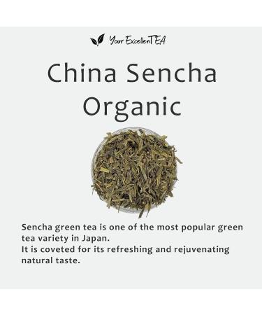 China Sencha Organic Green Loose Leaf Tea (200g) - Buy Online on GoSupps.com