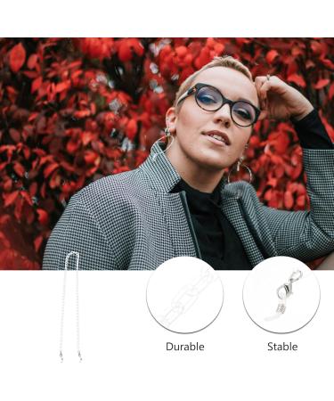 Buy Ipetboom 2 PC Masking Glass Chain - Anti-Lost Mask Tape & Sunglasses Straps - Windproof Holder - Korean Acrylic Bracket for Glasses - International Shipping Available - Buy Online on GoSupps.com