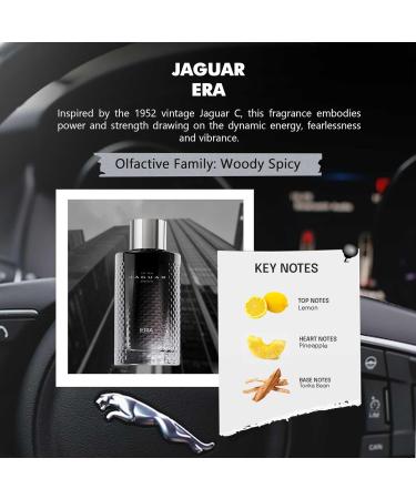 JAGUAR Era EDT Spray Men 3.4 oz 3.4 Ounce (Pack of 1) - Buy Online on GoSupps.com
