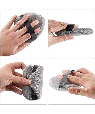 Makeup Puffs Large Powder Puffs Cotton Velour Love Shape Powder Puff with Strap Sponges Makeup Tool - Buy Online on GoSupps.com