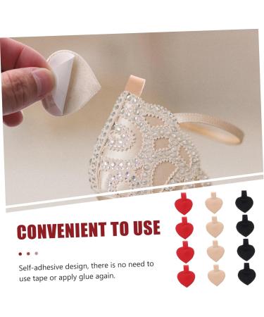 LIFKOME 6 Pairs Self-Adhesive Heel Protectors | Black Heel Grips & Protectors for Women's Dress Shoes | Comfortable Heel Inserts & Liners - Buy Online on GoSupps.com