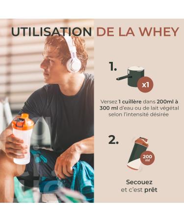 Whey Prot ine Concentr e - Go t Vanille - Prise De Masse - Meilleure Densit Osseuse R cup ration & Performance - BCAA - Lait De Vache Fran ais - 23g De Prot ines Par Dose - Sachet De 1kg Vanille 1kg - Buy Online on GoSupps.com