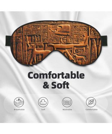 SSIMOO Native American Soft Sleep Eye Mask | Breathable Eye Patch for Women | Perfect Travel & Relaxation Accessory - Black - Buy Online on GoSupps.com