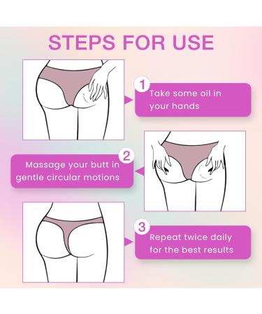 MACARIA Bobae Brazilian Booty Butt Oil For Growth Larger Bigger bum For Women Lift up Bum Cream - Buy Online on GoSupps.com