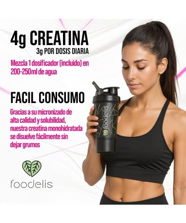  FOODELIS Creatine Monohydrate Powder 300g - Lollipop Flavor - Micronized (200 Mesh) - No Added Sugar - Measuring Scoop Included - Buy Online on GoSupps.com