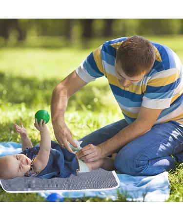 Wendergo Portable Nappy Changing Mat Baby Travel Change Mat Foldable Diaper Pad 60 x 35 cm Waterproof Wipe Clean Lightweight Perfect for On The Go and Home Newborns Essentials (Pink) - Buy Online on GoSupps.com