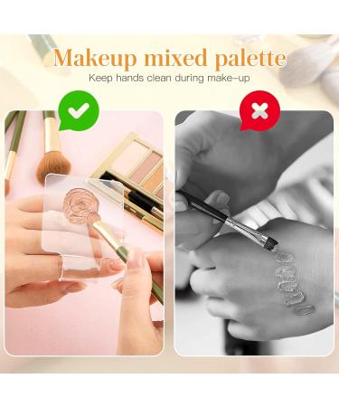Palette Makeup Spatula & Mixing Tray | Clear Makeup Board for Foundation Blending | Essential Makeup Tool for Professionals - Buy Online on GoSupps.com