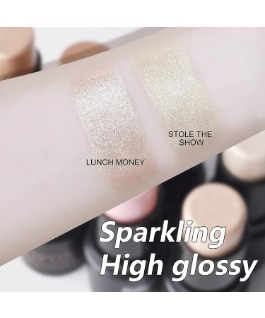 Ownest 2 Colors Highlighter Stick - Waterproof Shimmer Cream Powder for a Radiant Glow - Buy Online on GoSupps.com