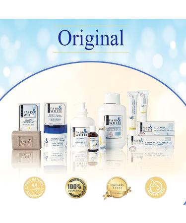 FAIR & WHITE Skin Brightening Gel Cream 30ml - For Neck, Face, Armpit & Private Areas - Buy Online on GoSupps.com