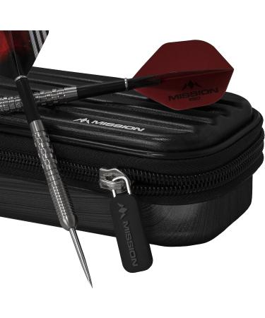 Aitour Ever Mission Darts W118 ABS-1 Slimline Metallic Black Darts Case - Buy Online on GoSupps.com