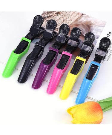 Professional Crocodile Hair Clips - 12 Count Pack for Hair Styling and Hairdressing - Buy Online on GoSupps.com