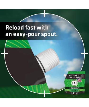 Impresa 2 lbs. Fly Salt for Fly Shooters  Made in The USA  Large Grain Salt for Fly Shooter - with Pouring Spout for Easy Loading  Non Caking - Buy Online on GoSupps.com