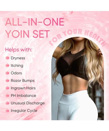 Buy Feminine Wash & Yoni Soap Bar for pH Balance | Organic Yoni Oil & Intimate Wash - Moisturizing & Odor Removal - Buy Online on GoSupps.com