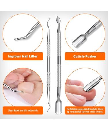 Heavy Duty Toenail Clippers for Seniors | Large Ingrown Nail Cutter with Long Handle & Wide Opening | Sharp Toenail Clippers for Thick Nails - Buy Online on GoSupps.com