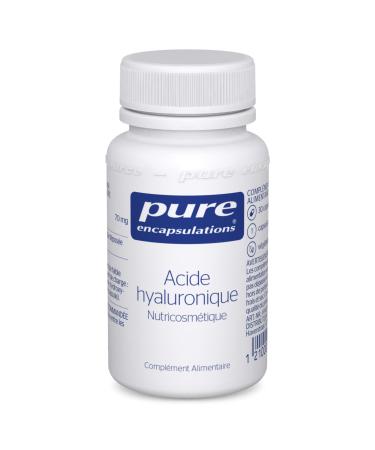Pure Encapsulations - Hyaluronic Acid - Highly Absorbable Nutricosmetics - Helps Maintain Skin Firmness & Elasticity - 60 Vegan Capsules