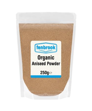 Organic Aniseed Powder 250g | Certified Organic by Fenbrook Organic