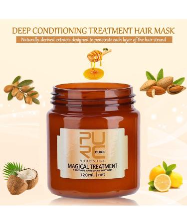 120ML PURC Magical Treatment Hair Mask - Professional Hair Conditioner for Damage Repair & Scalp Treatment - Buy Online on GoSupps.com