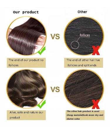 Buy S-noilite 66cm Light Brown Clip-In Hair Extensions - 8PCs Smooth Partial Set with 18 Clips | Realistic High-Quality eCommerce Shipping Worldwide - Buy Online on GoSupps.com