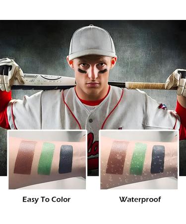 Face Oil Makeup - Compact Cachement | Sweat Resistant Water Resistant Paint Face & Body Colors With Mirror | Outdoor Makeup - Chas - Buy Online on GoSupps.com