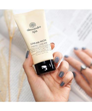 Alessandro Spa Cream Rich - Anti-Aging Hand Cream for Dry Stressed Hands | 75 ml | International Shipping - Buy Online on GoSupps.com