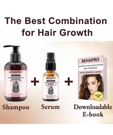 Rosemary Oil Hair Growth Serum & Shampoo - Biotin & Argan for Thinning Hair Perfect Christmas Gifts for Women Moms & Wives - Buy Online on GoSupps.com