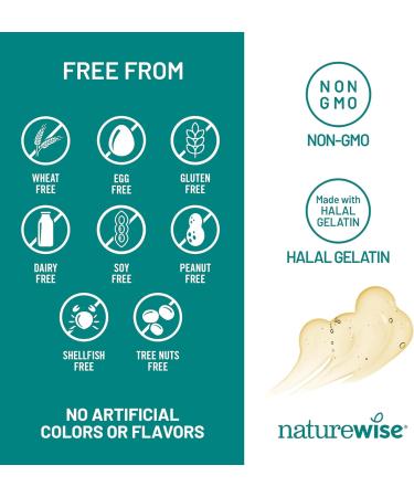 NatureWise Ultra Omega 3 Fish Oil 2200 mg 1300 mg Omega-3 - Triglyceride Form - Lemon Flavor - Wild-Caught Fish Oil + EPA & DHA - Burpless Non-GMO - 60 Softgels 1-Month Supply 60 Count (Pack of 1) - Buy Online on GoSupps.com