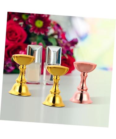 Beavorty Pumpkin Slices Manicure Practice Base magnetic base magnetic mount crystal display stand crystal holder Manicure Supplies Manicure Stand Retro Manicure Base nail exercise rack 5.5X4cm Red - Buy Online on GoSupps.com