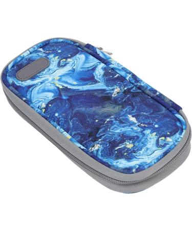 Insulin Cooler Travel Case | Lightweight Portable Medicine Cooling Bag - Blue - Buy Online on GoSupps.com