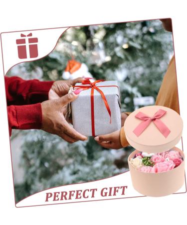 IWOWHERO Preserved Flower Decoration Scented Soap Rose Petals Rose Shaped Soap Floral Scented Soap Scented Plant Artificial Plants Mother's Day Simulation Soap Rose Wedding Soap Flower 16.2X16.2X8.2CM Pink - Buy Online on GoSupps.com