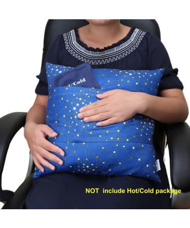 Hysterectomy Tummy Pillow with Pocket | Abdominal Surgery Support and Healing Protector - Cobalt Blue - Buy Online on GoSupps.com