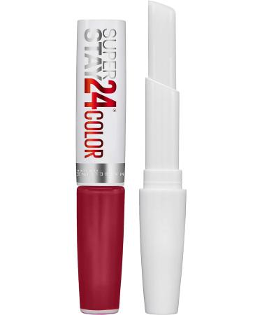 Maybelline Super Stay Lipstick 870 Optic Ruby Red 22g - Long Lasting Smile Brighter Formula - Buy Online on GoSupps.com